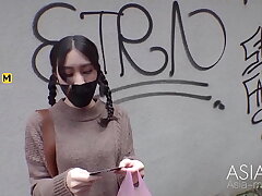 Tasty Oral Sex with Asian Stockings
