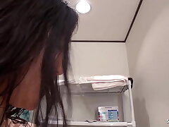 Step-Sister Seduces Asian Step-Brother with Squirt Orgasms