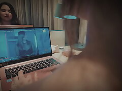 Chubby Asian Sensation Wanks to Her Own Video