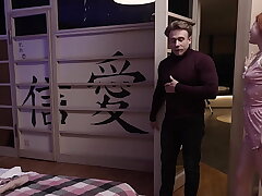 My Stepbrother and I Give an Asian Friend a Christmas Surprise