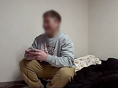 Tsukasa Hirata's Morning Blowjob and Handjob